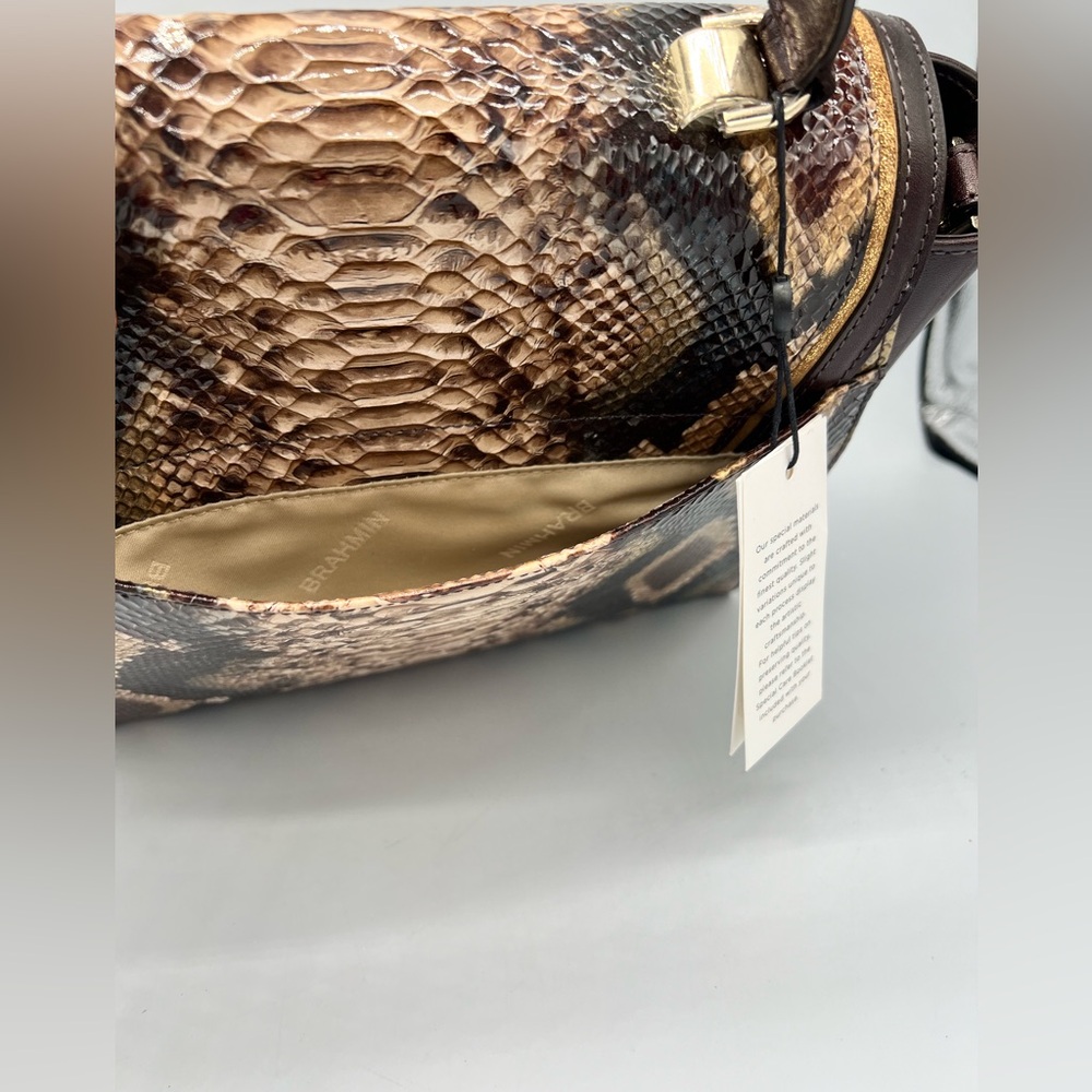 💎HP💎New Brahmin Ingrid Savino Folklore Satchel - Picture 11 of 13